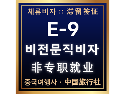 E-9 비전문직취업비자